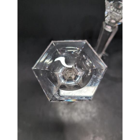 Mikasa Crystal Candlestick Holders, Cambridge Vintage, German, Set‎ of 2 - Picture 7 of 9